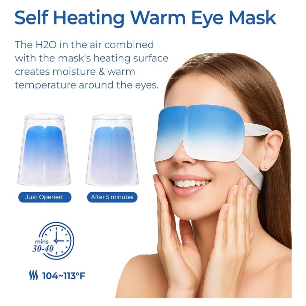 Monier Steam Eye Mask 20 Pack (2 Pack) - Picture 6 of 7